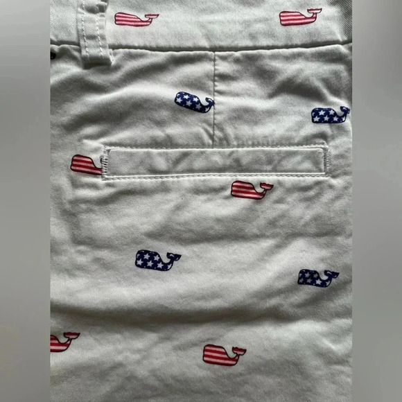 Vineyard Vines | girls Stars and Stripes patriotic shorts. Size: 14 - Picture 8 of 10